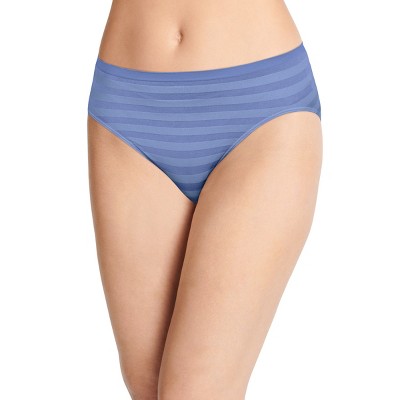 Jockey Women's Matte & Shine Seamfree Hi Cut