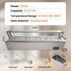 Commercial Food Warmers for Parties Buffet,6 Pans Stainless Steel Electric Buffet Servers and Warmers for Buffet, Catering, Parties and Restaurants - 2 of 4