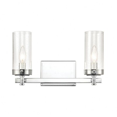 Elk Home Melinda 2 - Light Vanity in  Polished Chrome