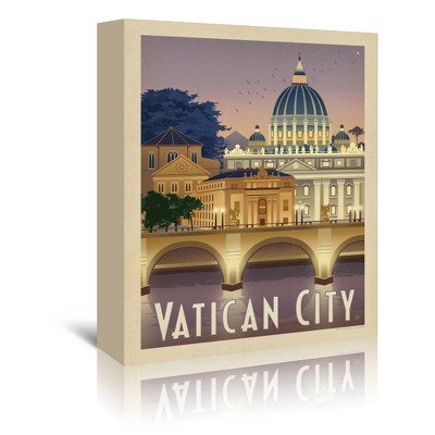 Vatican City by Anderson Design Group Wrapped Canvas - Americanflat - 5" x 7"