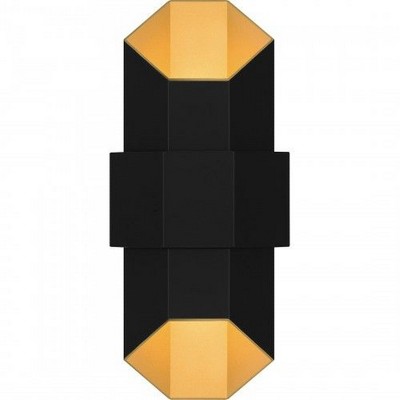 Quoizel Lighting Chasm 1 - Light Sconce in  Matte Black Gold