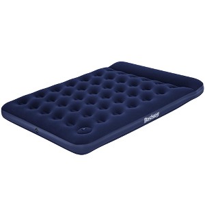 Bestway: Easy Inflate Flocked Queen Air Mattress - 1 of 4