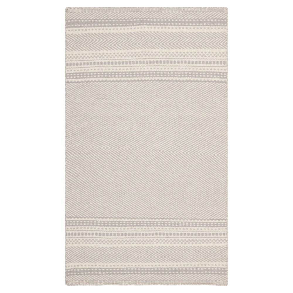 Rhea Accent Rug - Gray / Ivory (3'x5') - Safavieh