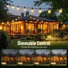 Itopfox Outdoor String Lights - Waterproof LED Globe Patio Lights 30 Ft with Shatterproof Bulbs Connectable Hanging Light for Backyard, Bistro, Porch - 4 of 4