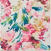 HomeStock Washable Julian Raspberry/Ivory 3x5, Machine Woven with Printed Designs, Transitional - 3 of 4