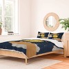 Deny Designs Queen Alja Horvat We are What We Think About Duvet Cover and Pillow Shams: Abstract Non-Woven, Machine Washable - 3 of 4
