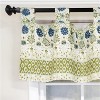 RLF Home 4" Top Tab High Quality Fabric Viviana Tab Valance for Windows 50" x 16" Natural - 4 of 4