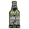 Modern Home Wall Mounted Bottle Opened w/Cap Catcher - Chalk Beer - image 2 of 2