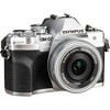 OM SYSTEM OM-D E-M10 Mark IV Silver Mirrorless Camera with 14-42mm EZ Lens Kit - image 3 of 4