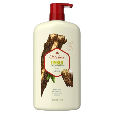 Old Spice Fresher Collection Timber Body Wash - 25oz