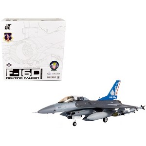 Lockheed F-16D Fighting Falcon Plane "USAF ANG 121st Fighter Squadron, 113th Fighter Wing" (2011) 1/72 Diecast Model by JC Wings - 1 of 4