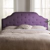 GDFStudio Luella Contemporary Tufted Full/Queen Headboard with Nailheads Accents - 2 of 4