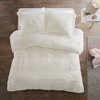 3Pcs Duvet Set, Solid Bedding Set, Polyester Bed Comforter - 3 of 4