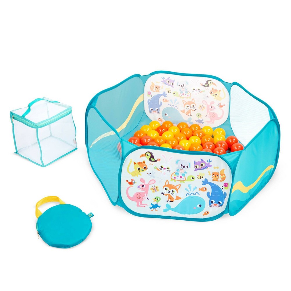 B. toys - Ball Pit with Balls - Mini Playspace