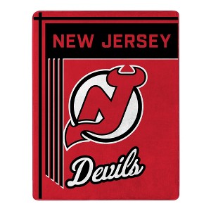Sweet Home Collection NHL New Jersey Devils Microfiber Plush Throw Blanket - 1 of 4