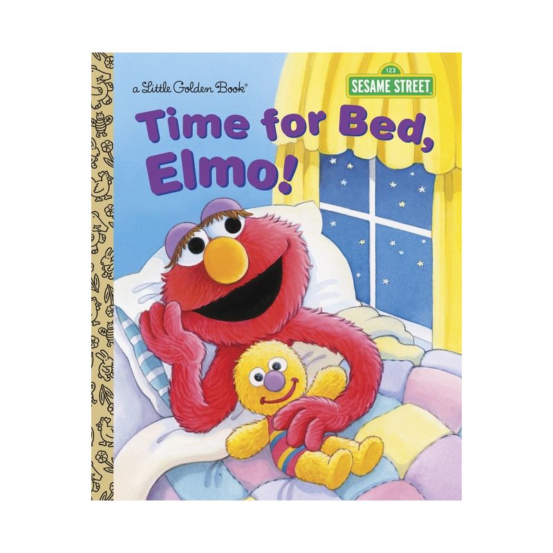 Time for Bed, Elmo! - (Little Golden Book) by  Sarah Albee (Hardcover), 1 of 2