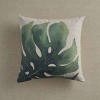 Split P Tropical Leaf Pillow Cover - 2 of 3