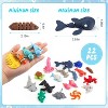 22-Piece 3D Printed Articulated Sea Animal Figurines, Flexible Fidget Toys for Desktop Decoration & Gifts - 3 of 4