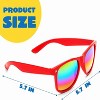 Joyfy 24 Pcs Kids Sunglasses Party Favors bulk, Neon Sunglasses with UV Protection for Children. Pool Party Favors, Goody Bags for kids Birthday - 3 of 4