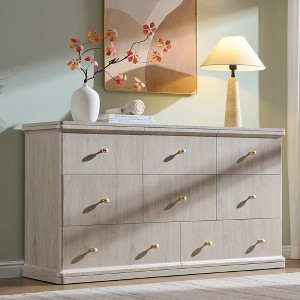 modern cream dresser 8 Drawer Dresser, 55