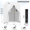 EAGLE PEAK Flex Compact 5x5 Pop-up Canopy Changing Room, Portable Privacy Dressing Room - 3 of 4