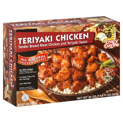 Crazy Cuisine Teriyaki Frozen Chicken - 20oz