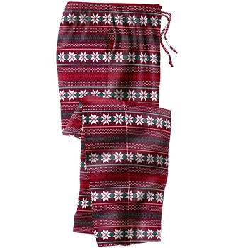 Kingsize Men's Big & Tall Flannel Plaid Pajama Pants - Big - 4xl, Black  White Buffalo Check Pajama Bottoms : Target