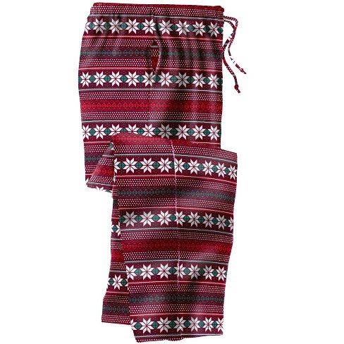 Men's Big & Tall Plaid Microfleece Pajama Pants - Goodfellow & Co