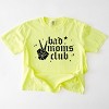 Simply Sage Market Bad Moms Club Skeleton Garment Dyed Tee - 3 of 4