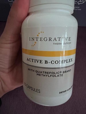 Integrative Therapeutics - Active B-complex - Cellular Energy Production*-  With 8 B-vitamins, Vitamin B12, Folate, Choline - 60 Capsules : Target