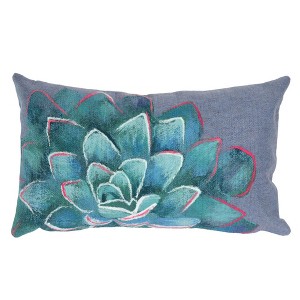 Liora Manne Visions IV Garden Indoor/Outdoor Pillow - 1 of 2