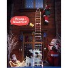 FAAYFIAN 10 ft LED Christmas Ladder Lights, Warm White Hanging Indoor/Outdoor Holiday Decorative Light Display - 3 of 3