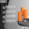 Large Pillar Candles 3x6 Inch ¨C Set of 3 Unscented Dripless Candles, Long Burning for Home Interior, Weddings, Home Decor - 3 of 4