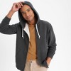 Lands' End Men's Serious Sweats Full Zip Hoodie - 3 of 3