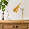 16 in. Gold IndoorDesk Lamp - 2 of 4