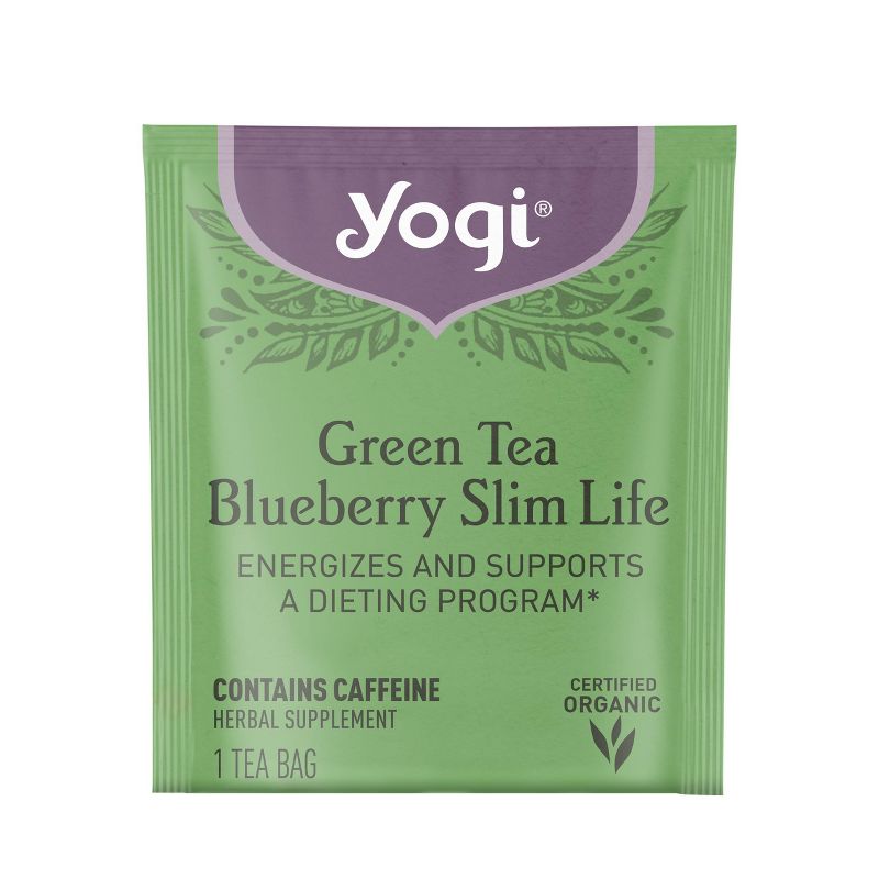 Yogi Tea - Green Tea Blueberry Slim Life Tea - 16ct, 5 of 8