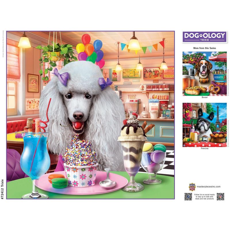 MasterPieces Dogology - Trixie 1000 Piece Jigsaw Puzzle, 5 of 8