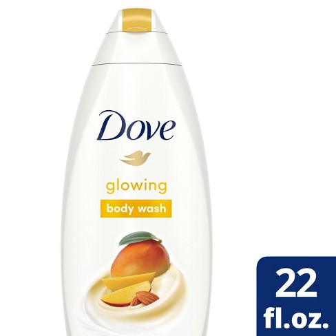 Dove Beauty Glowing Mango & Almond Butter Body Wash - 22 fl oz - image 1 of 4