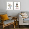 2- Piece Vignette I was Left Unsupervised! White Framed Wall Art for Living Room, Bedroom Wall Art Print for Home Decor by Deb Strain - 4 of 4