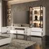 ATJafurn White Media Console for TVs up to 75'' - 3 of 4