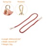 Unique Bargains Metal Corrosion-Resistant PU Leather Purse Flat Chain Straps - 2 of 3