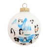 Glass Christmas Tree Ornaments - 67mm/2.63" [4 Pieces] Decorated Balls from Christmas by Krebs Seamless Hanging Holiday Decor - 2 of 4
