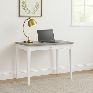 Hillsdale Furniture Clarion Wood Single Drawer Desk: Farmhouse Style, 75lb Capacity - 1 of 4