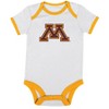 NCAA Minnesota Golden Gophers Infant Boys' 3pk Bodysuit - 4 of 4