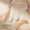 HOPE LOVE SHINE Rainbow Moonstone Necklace – New Beginnings Gift for Birthday Graduation - 3 of 4