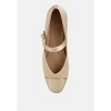 Albi Patent Toe Cap Tweed Women Mary Janes - 4 of 4
