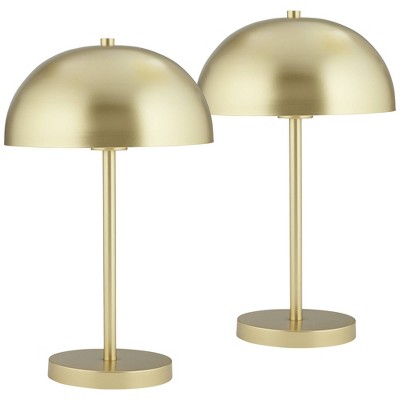 360 Lighting Rhys Luxe Gold Dome Table Lamps Set of 2