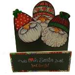 Northlight Club Pack of 72 Green and Red 'We Love Santa Just Be Claus' Christmas Greeting Card Holders 7.5"