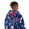 The Bare Homey - Kids Wearable Blanket - Fleece Side Pockets - 2 of 4
