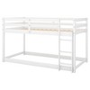 YOOCOZZ Twin over Twin Floor Bunk Bed with Ladder - 2 of 4